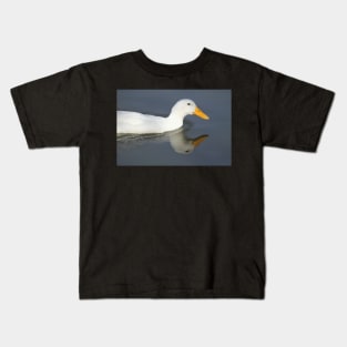 Duck Reflection, South Astralia Kids T-Shirt